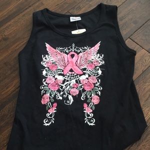 Breast cancer awareness tank top